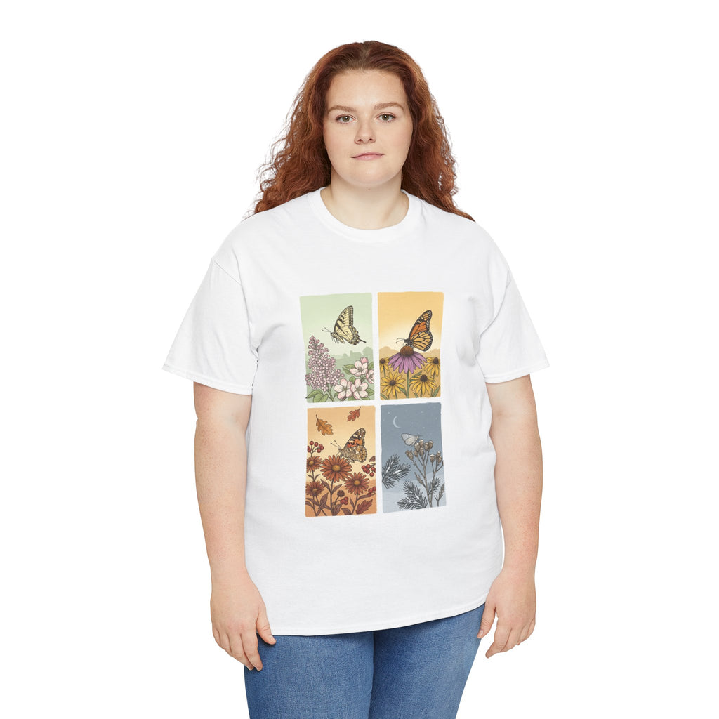 Botanical Butterfly Garden T-Shirt