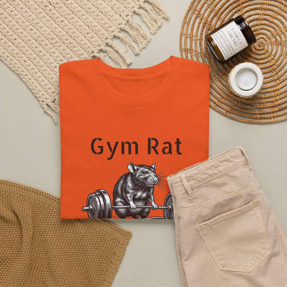 Gym Rat Graphic T-Shirt