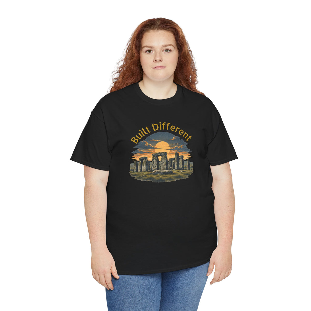 Built Different, Unisex Heavy Cotton Tee