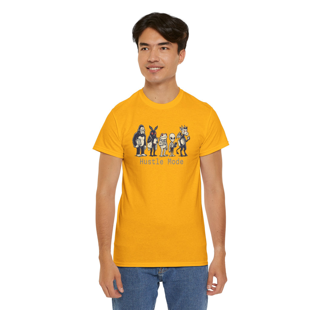 Hustle Mode Character Graphic T-Shirt