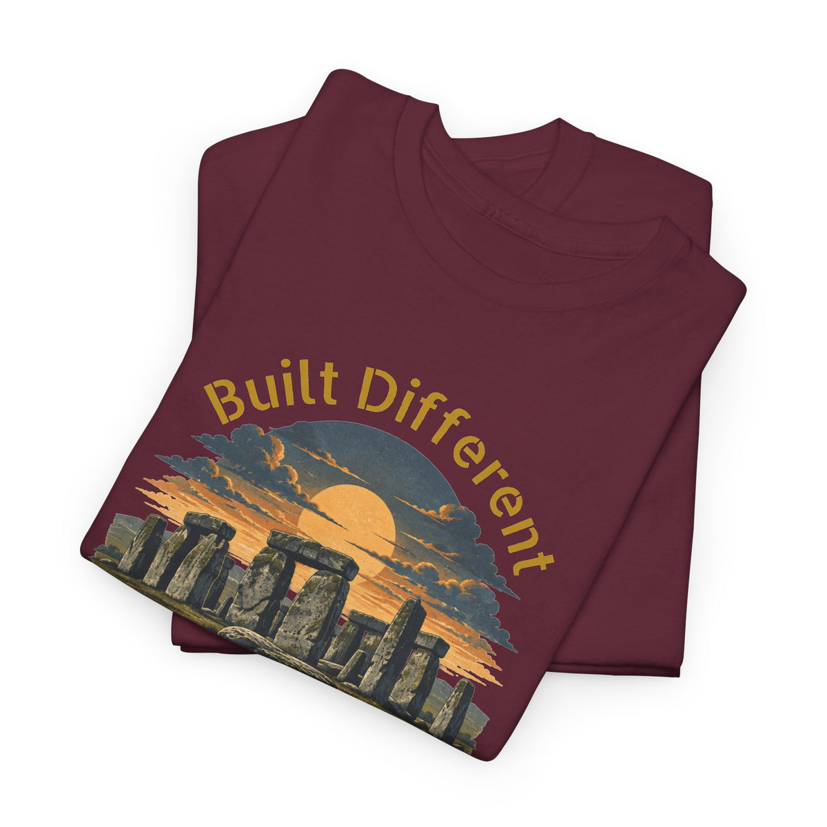 Built Different, Unisex Heavy Cotton Tee