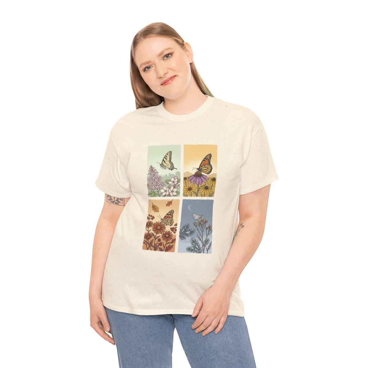 Botanical Butterfly Garden T-Shirt