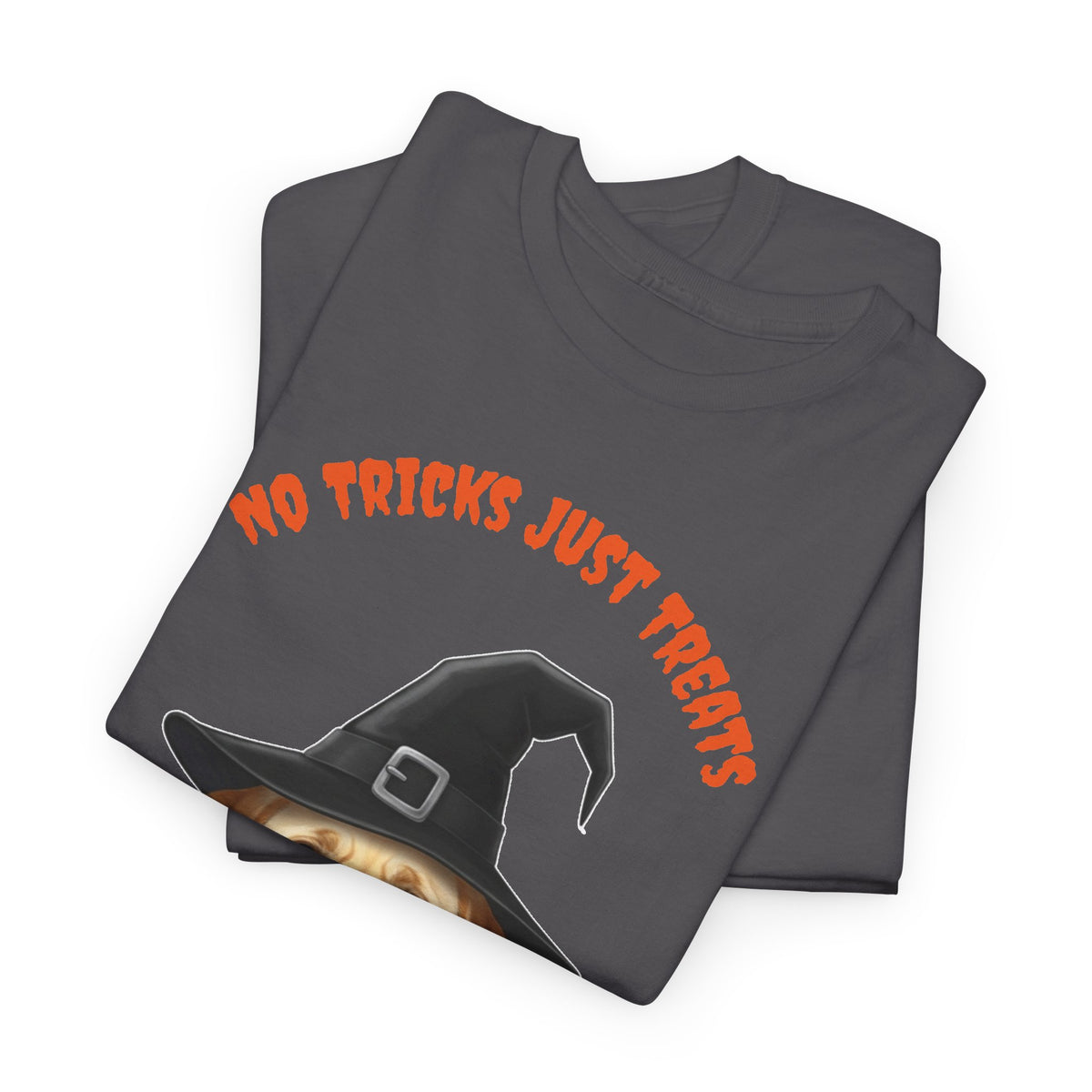 No Tricks Just Treats Golden Lab Halloween T-Shirt – Stay Weird Goods