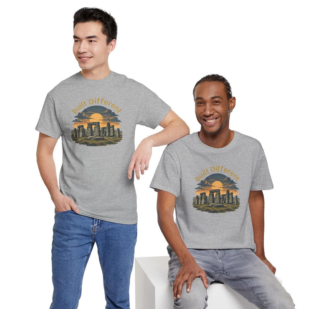 Built Different, Unisex Heavy Cotton Tee