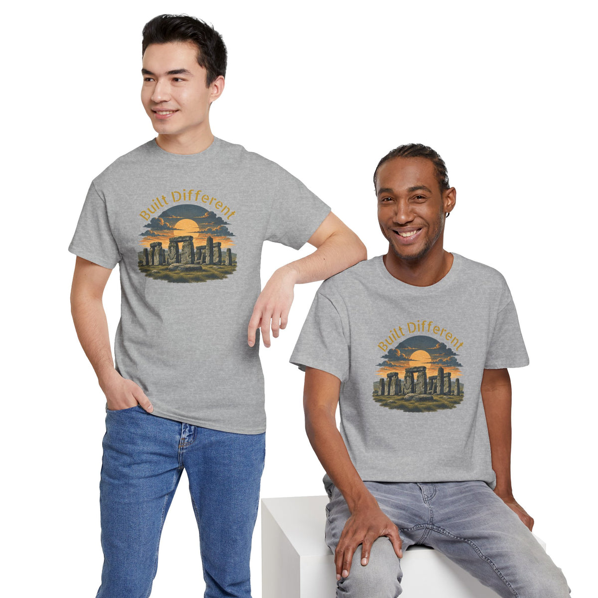 Built Different, Unisex Heavy Cotton Tee