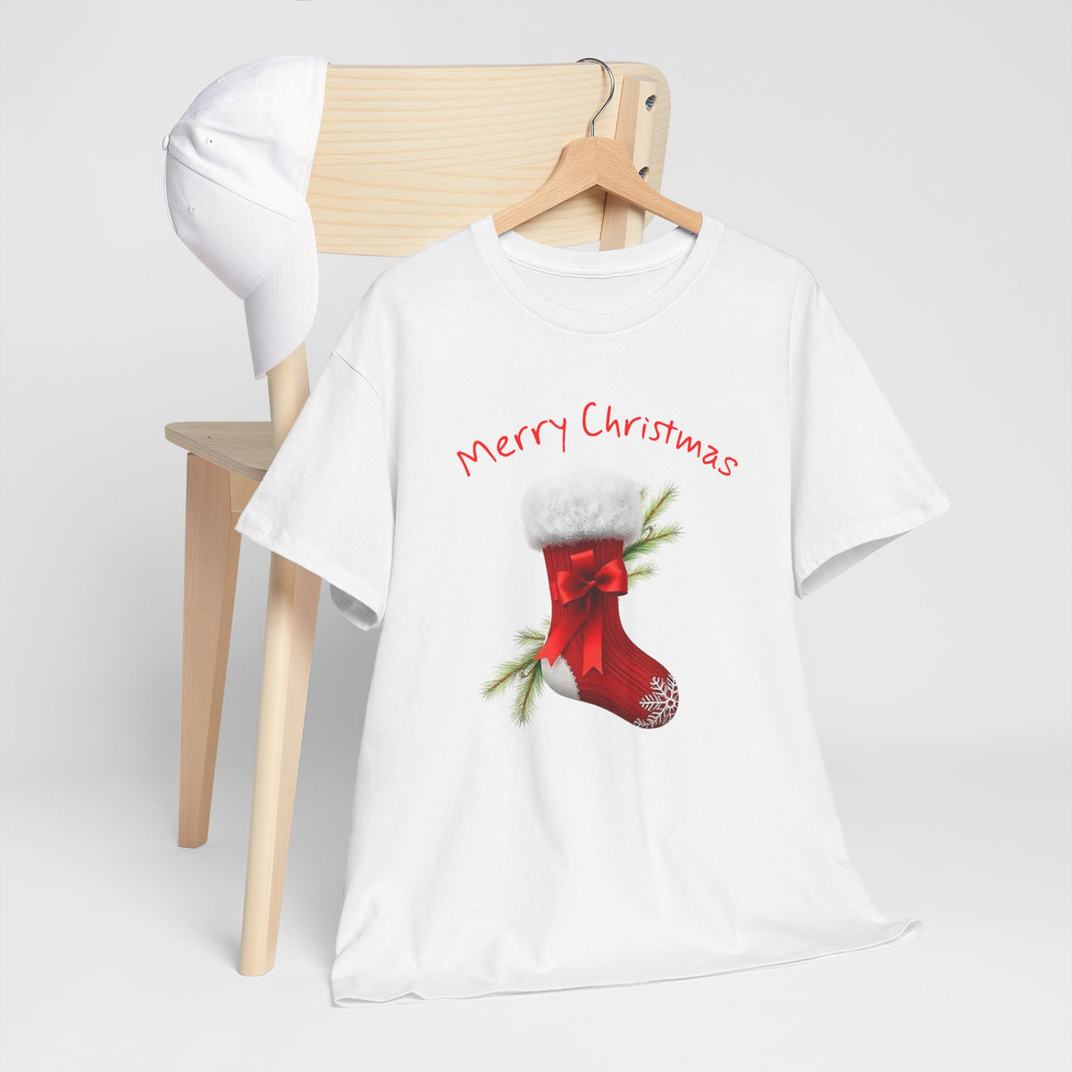 Holiday Stalking, Merry Christmas, Unisex Heavy Cotton Tee