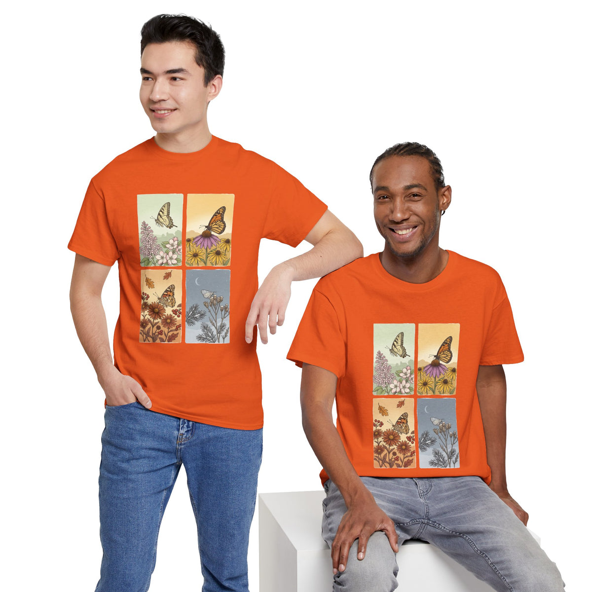 Botanical Butterfly Garden T-Shirt