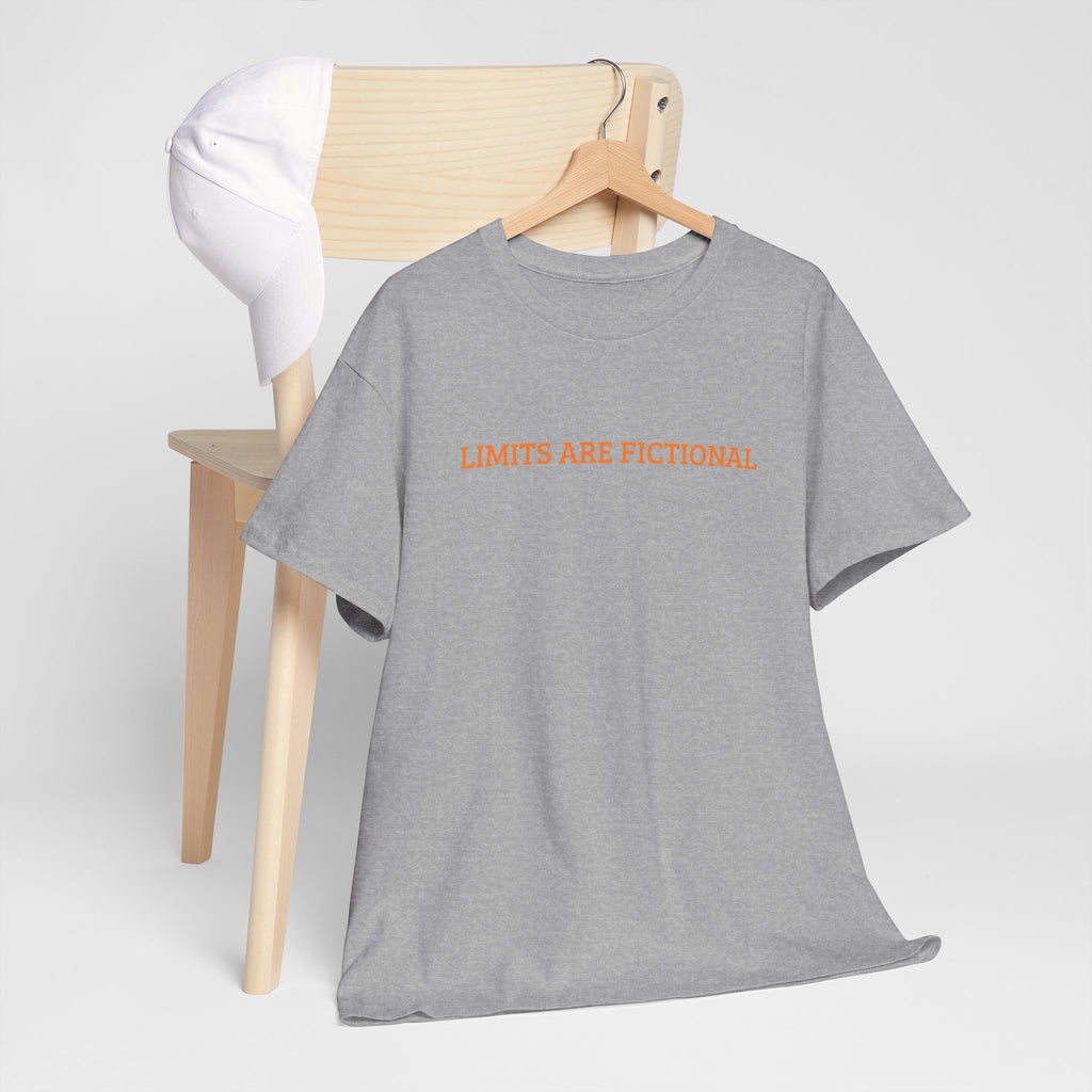 Limits Are Fictional, Motivation, Unisex Heavy Cotton Tee
