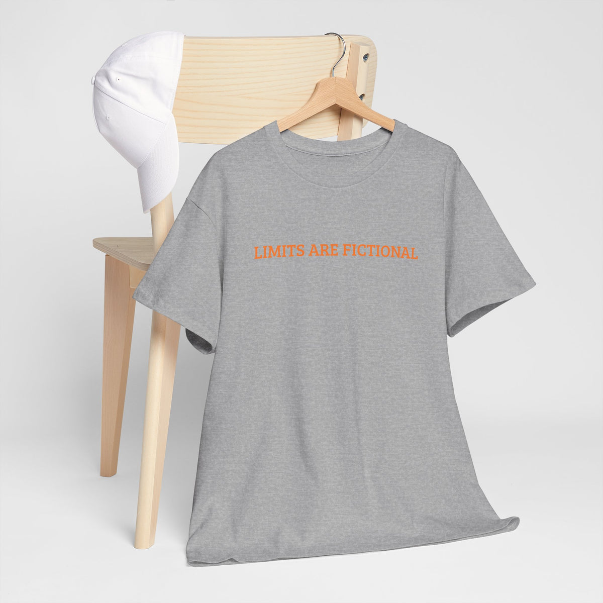 Limits Are Fictional, Motivation, Unisex Heavy Cotton Tee