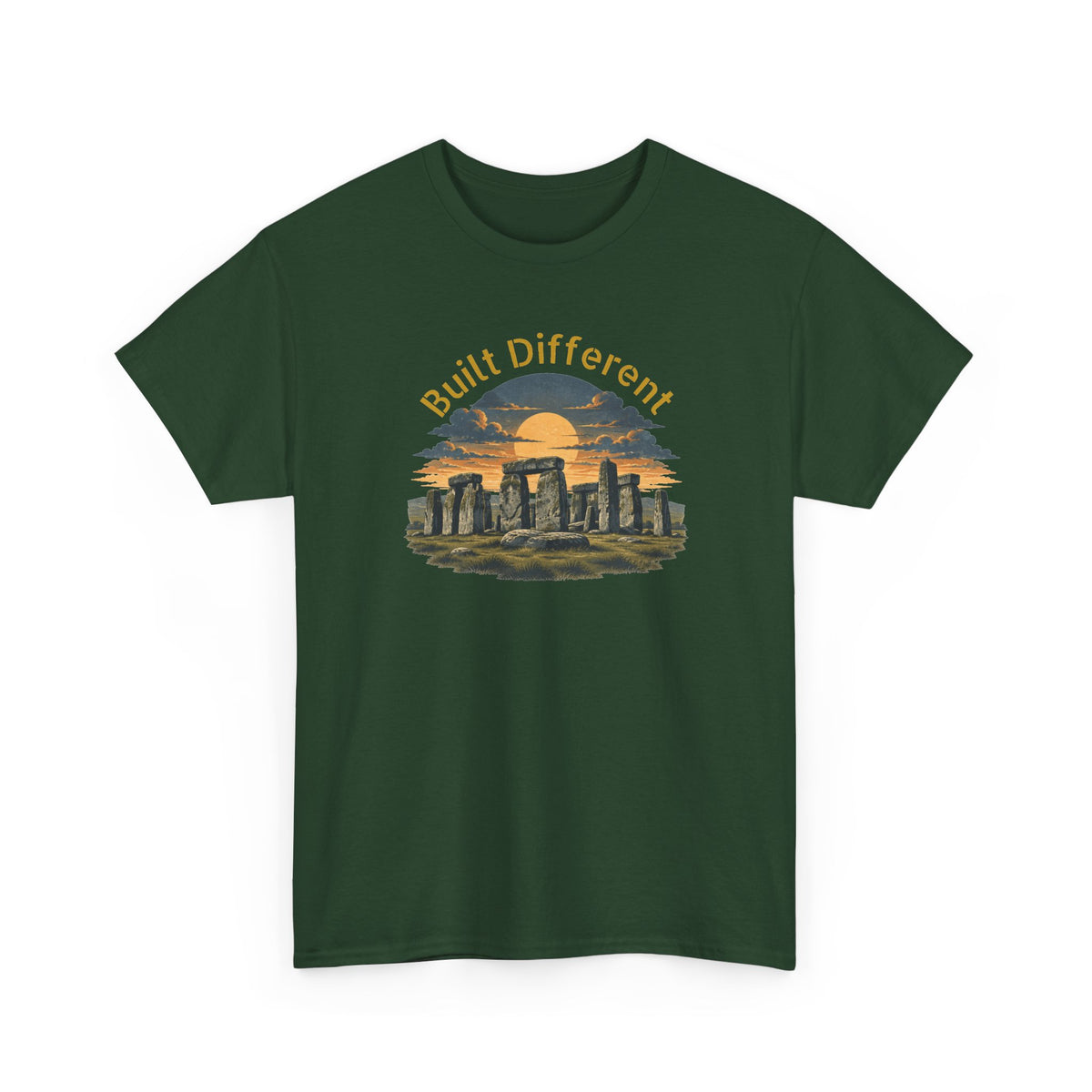Built Different, Unisex Heavy Cotton Tee