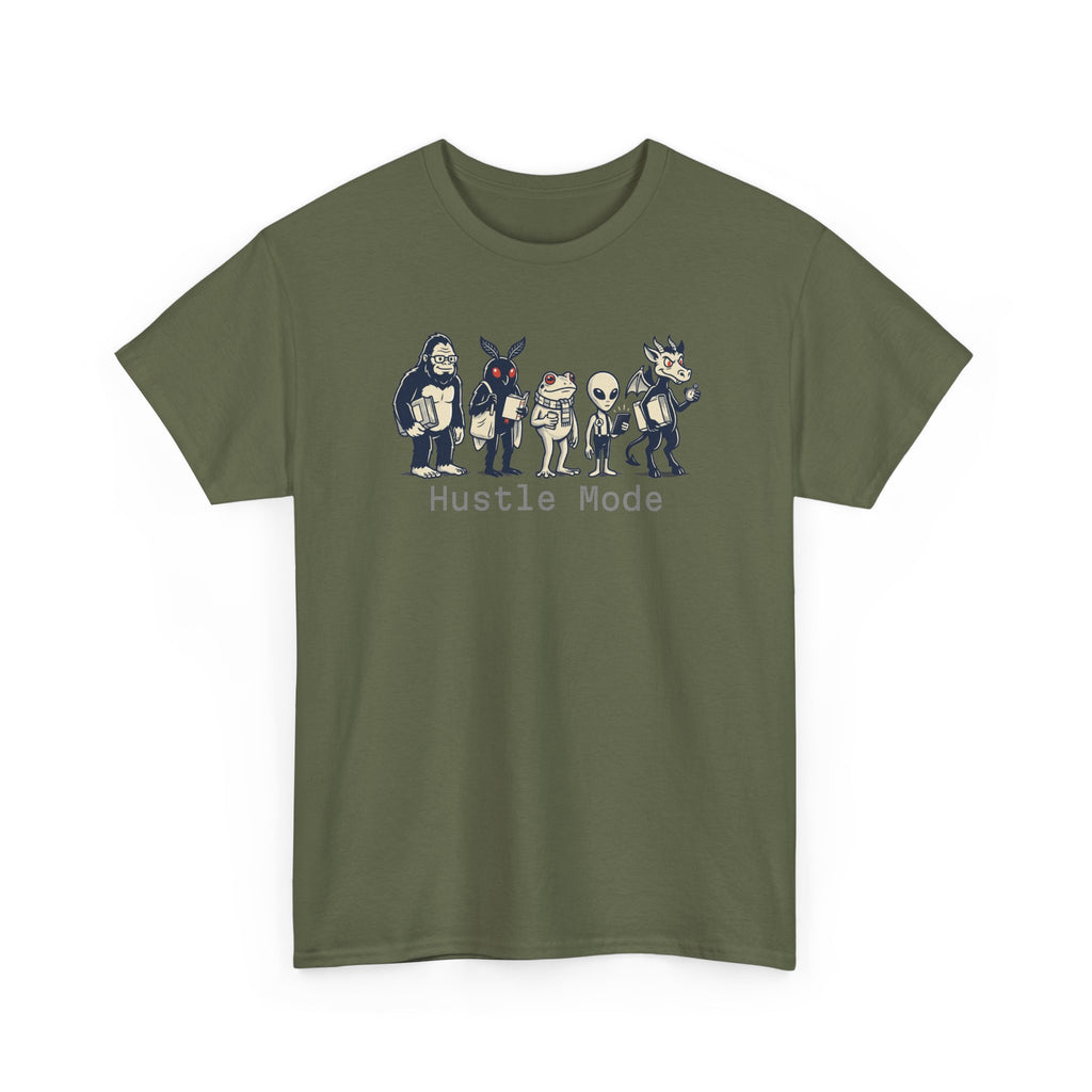 Hustle Mode Character Graphic T-Shirt