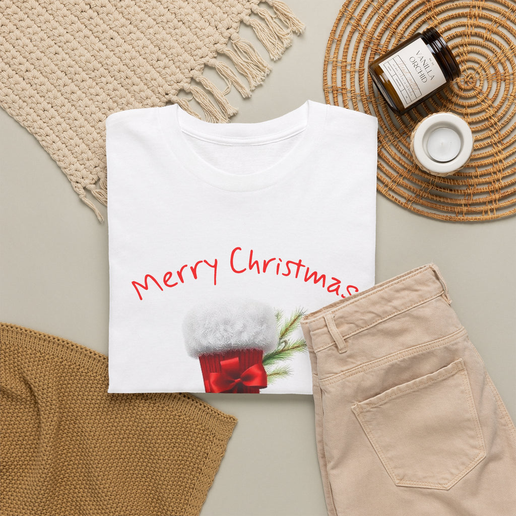 Holiday Stalking, Merry Christmas, Unisex Heavy Cotton Tee