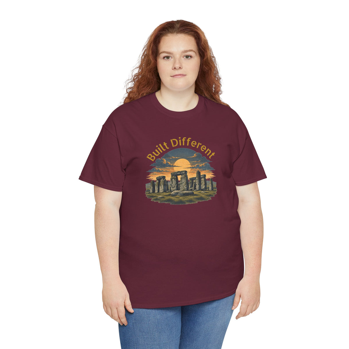 Built Different, Unisex Heavy Cotton Tee