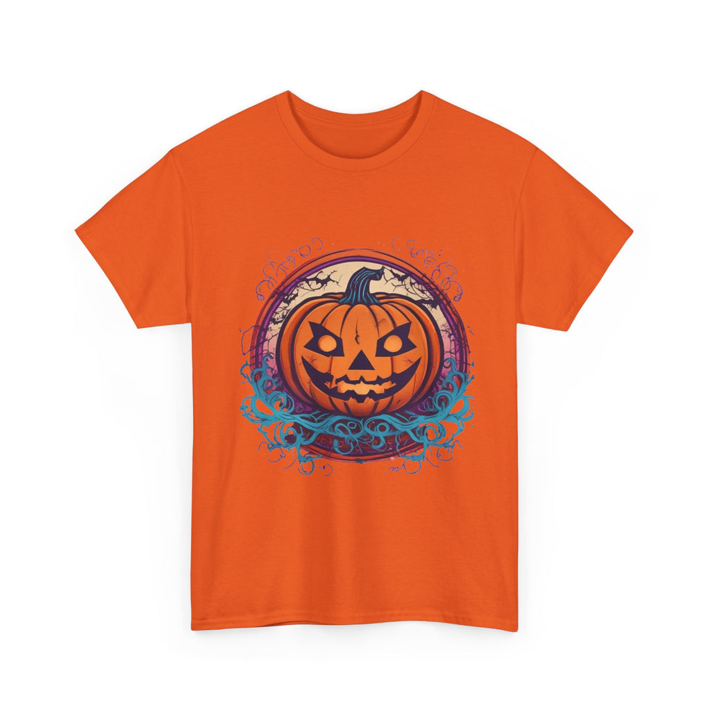 Halloween Jack-O-Lantern Heavy Cotton Tee
