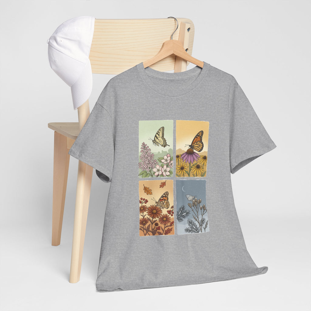 Botanical Butterfly Garden T-Shirt