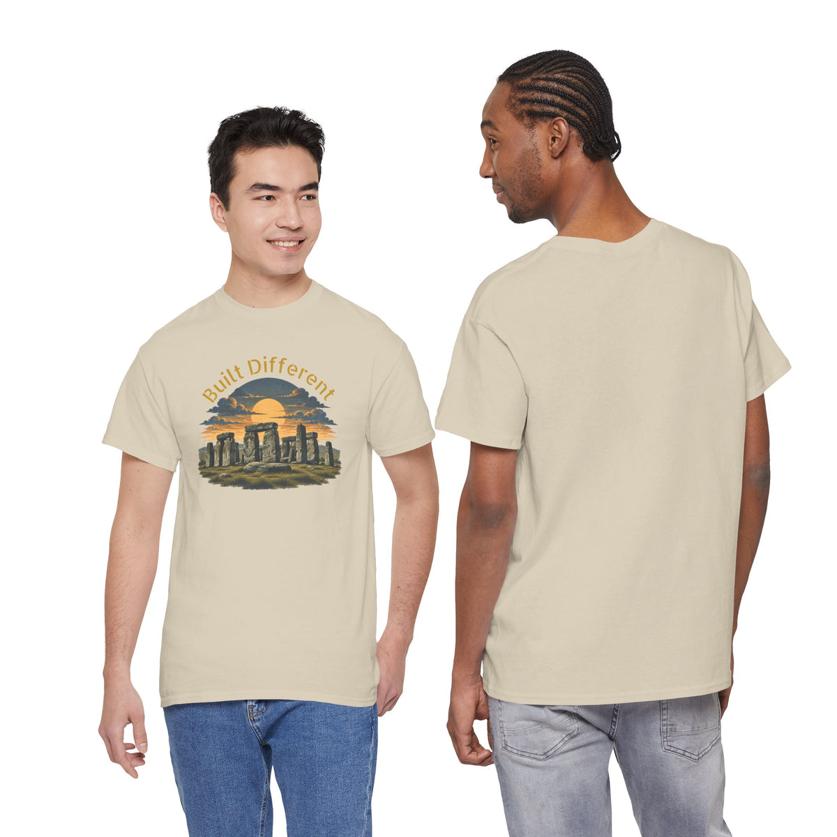 Built Different, Unisex Heavy Cotton Tee