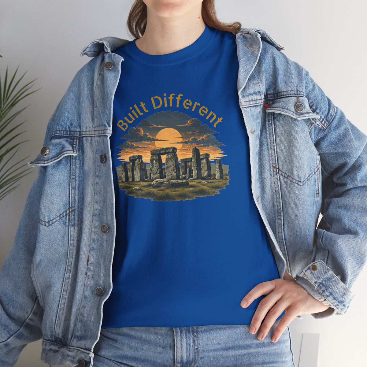 Built Different, Unisex Heavy Cotton Tee