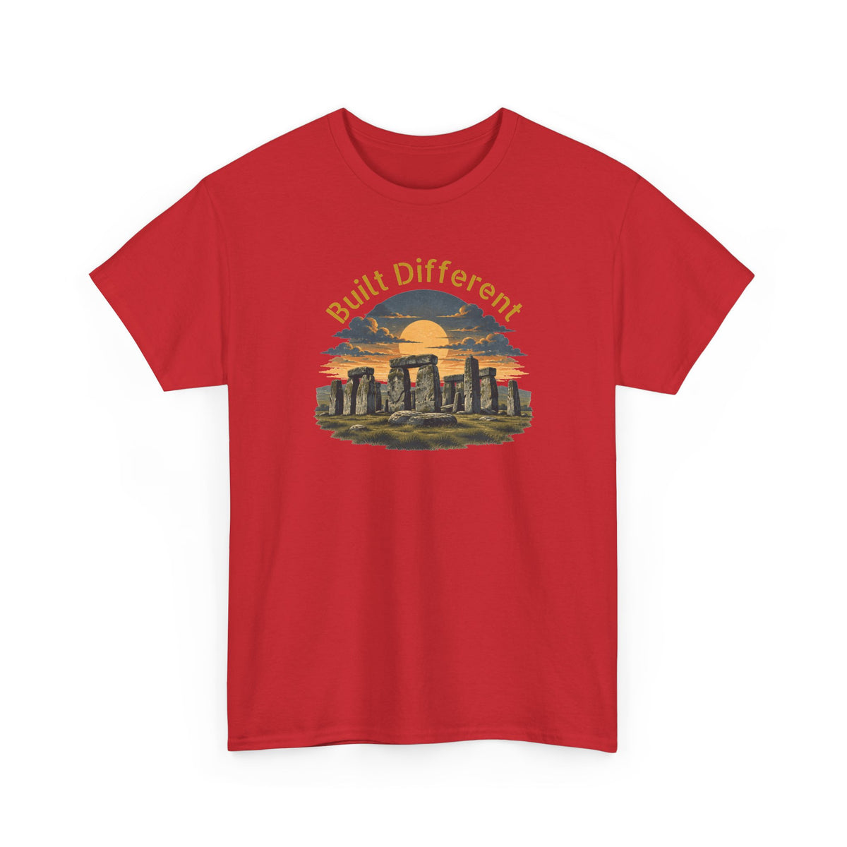 Built Different, Unisex Heavy Cotton Tee