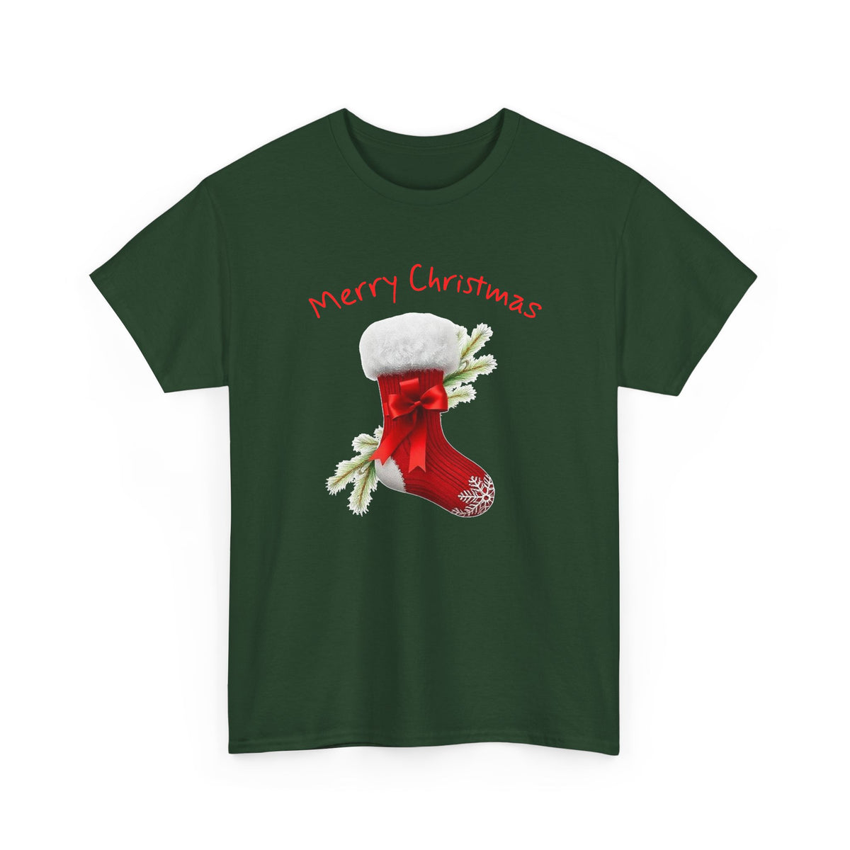 Holiday Stalking, Merry Christmas, Unisex Heavy Cotton Tee