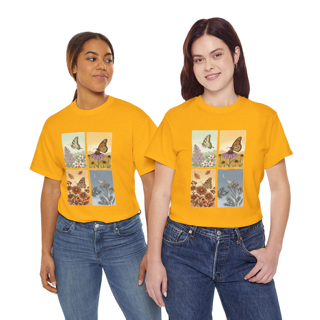 Botanical Butterfly Garden T-Shirt