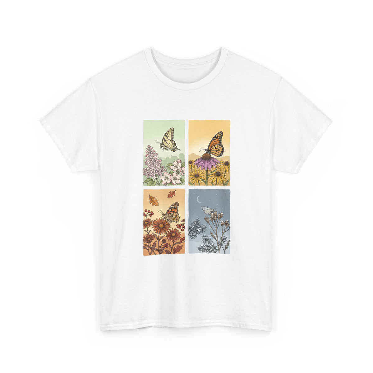 Botanical Butterfly Garden T-Shirt