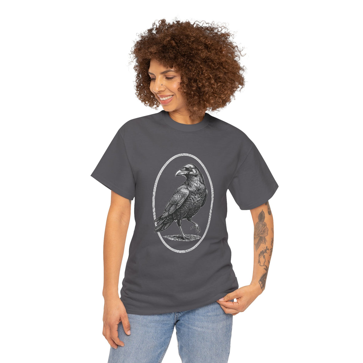 Raven Illustration T-Shirt