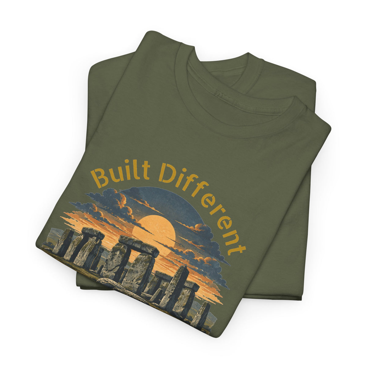 Built Different, Unisex Heavy Cotton Tee