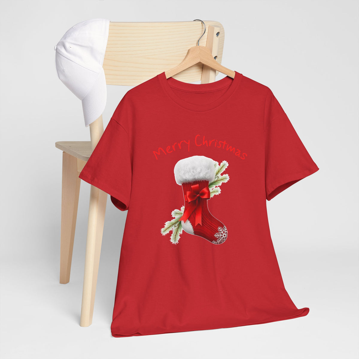 Holiday Stalking, Merry Christmas, Unisex Heavy Cotton Tee