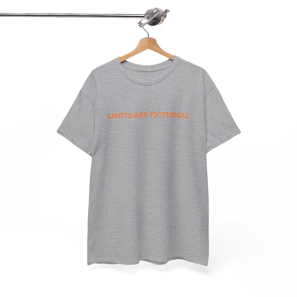 Limits Are Fictional, Motivation, Unisex Heavy Cotton Tee