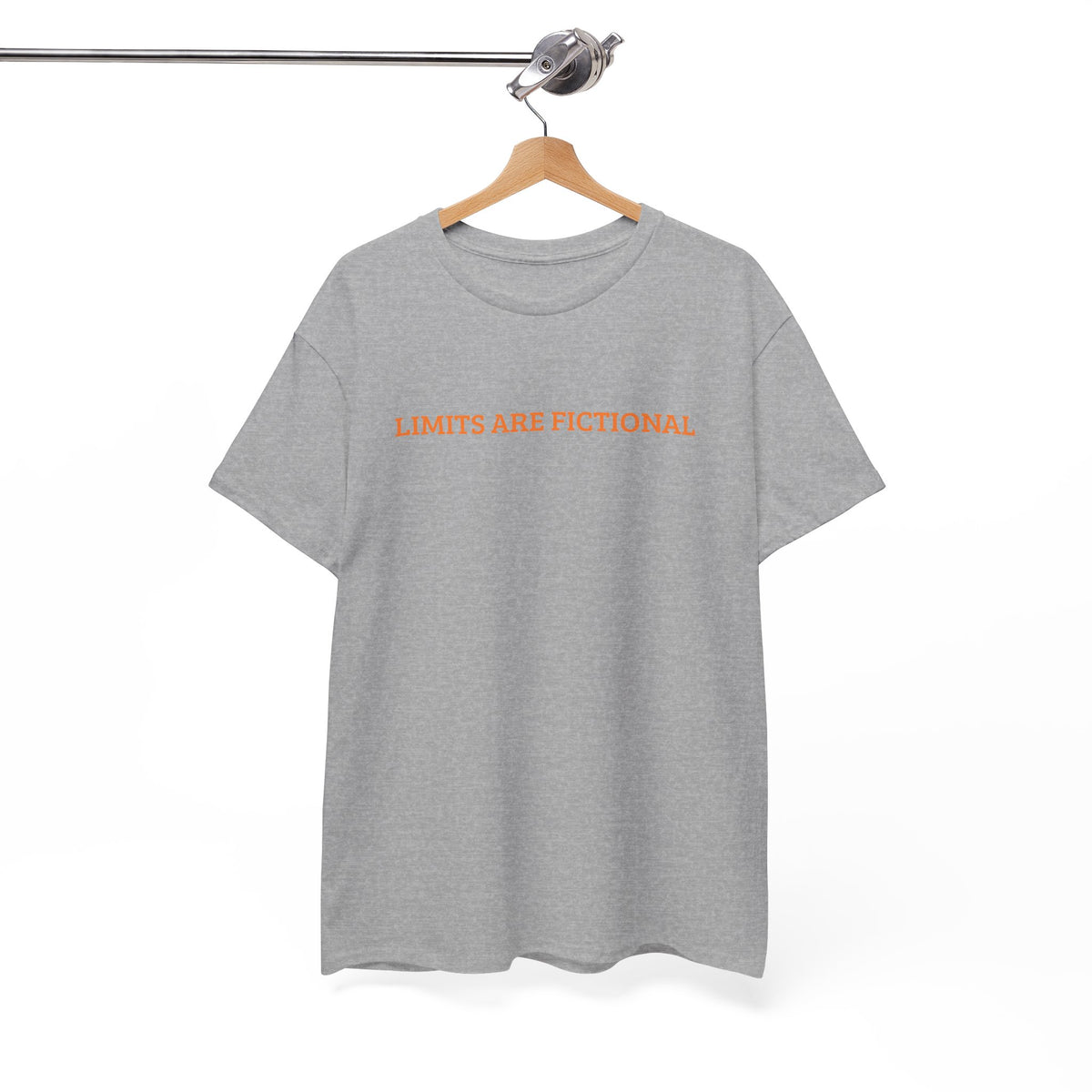 Limits Are Fictional, Motivation, Unisex Heavy Cotton Tee