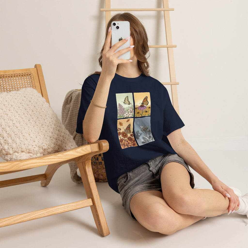 Botanical Butterfly Garden T-Shirt
