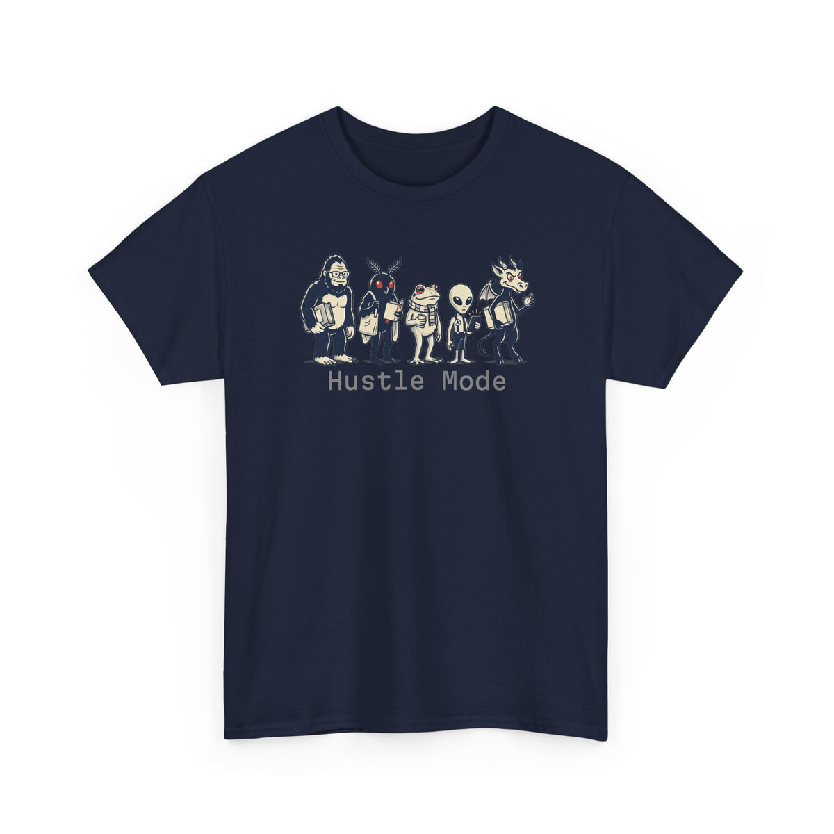 Hustle Mode Character Graphic T-Shirt