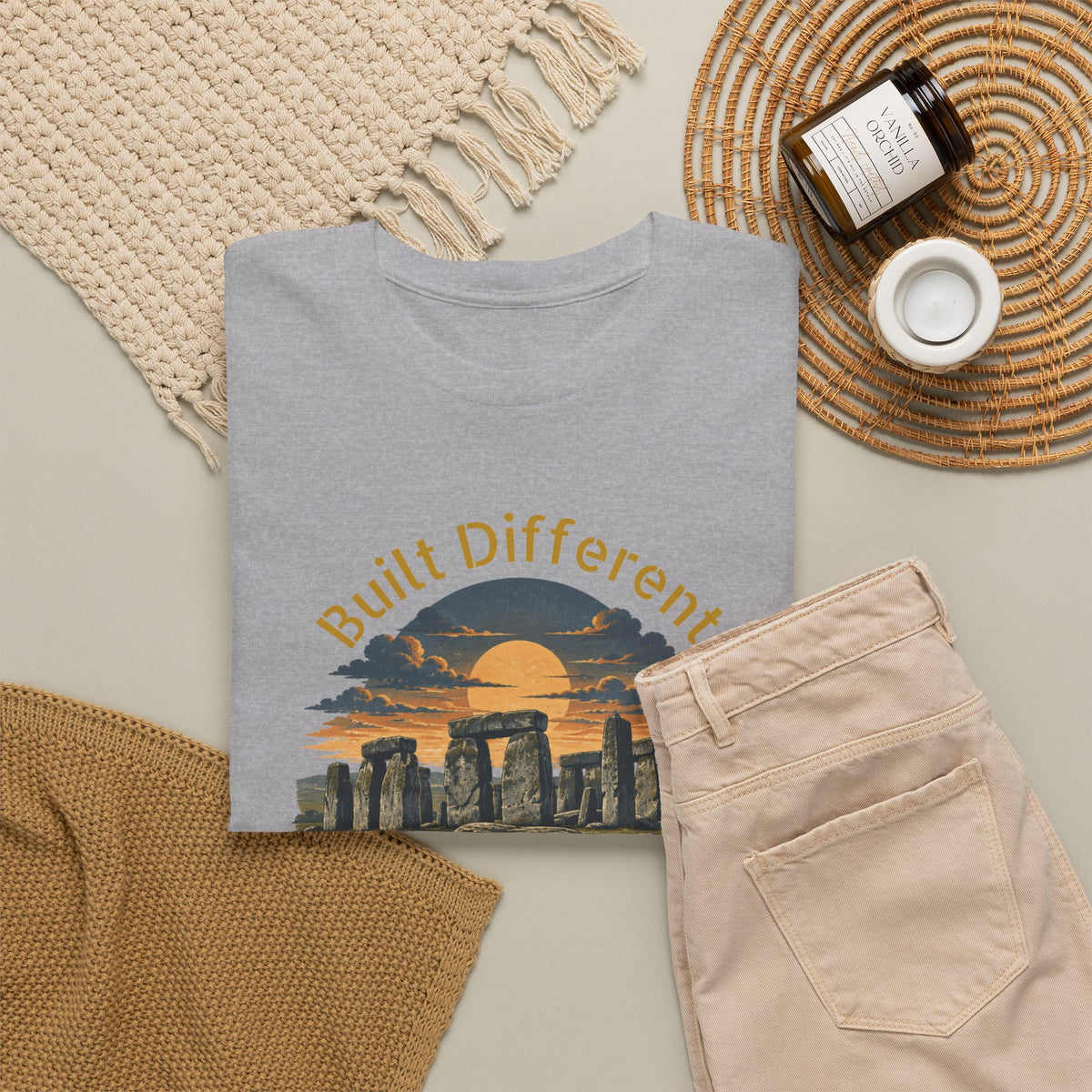 Built Different, Unisex Heavy Cotton Tee