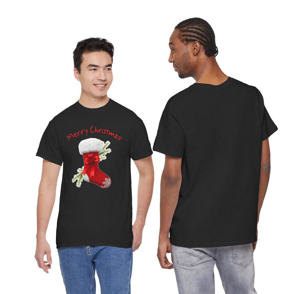 Holiday Stalking, Merry Christmas, Unisex Heavy Cotton Tee