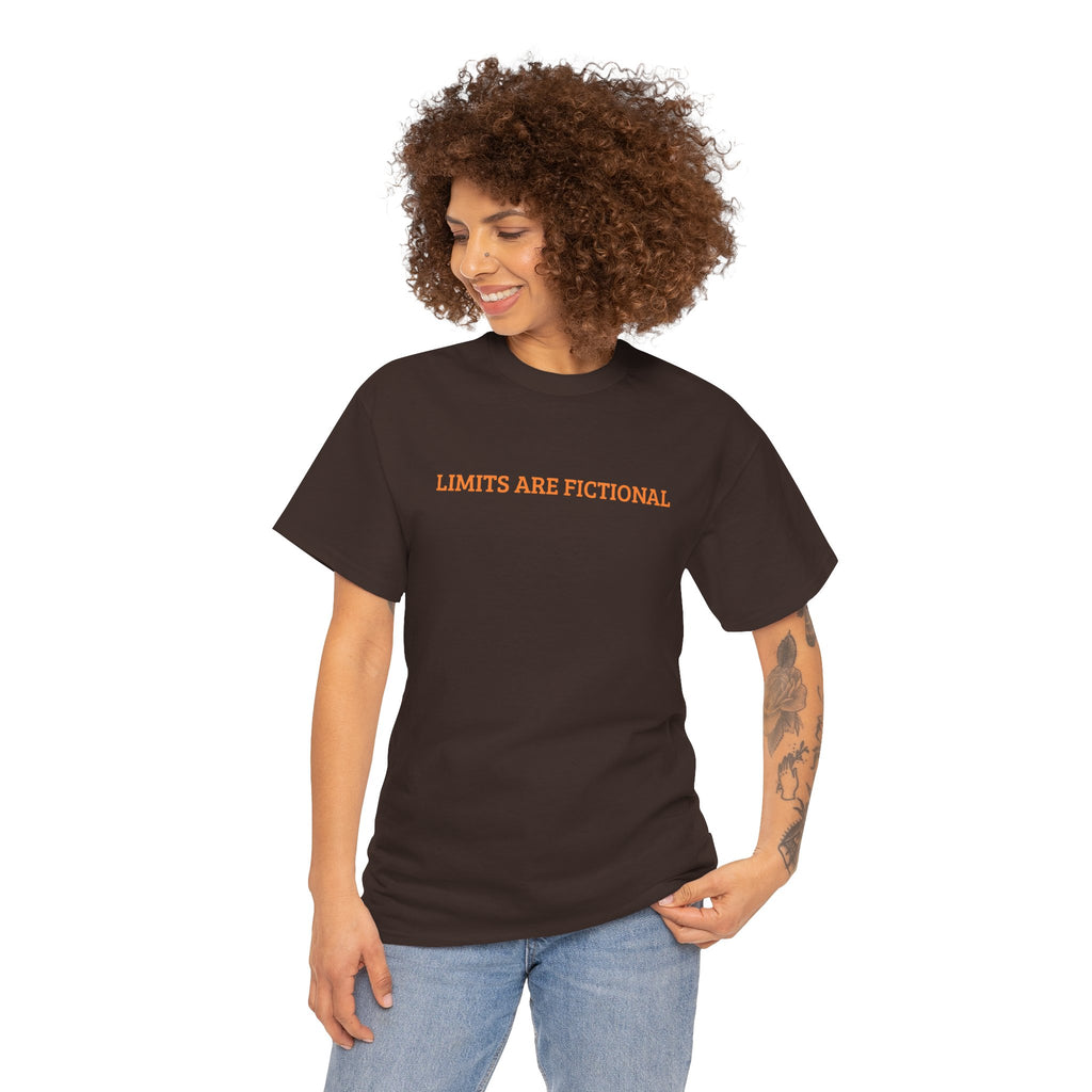 Limits Are Fictional, Motivation, Unisex Heavy Cotton Tee