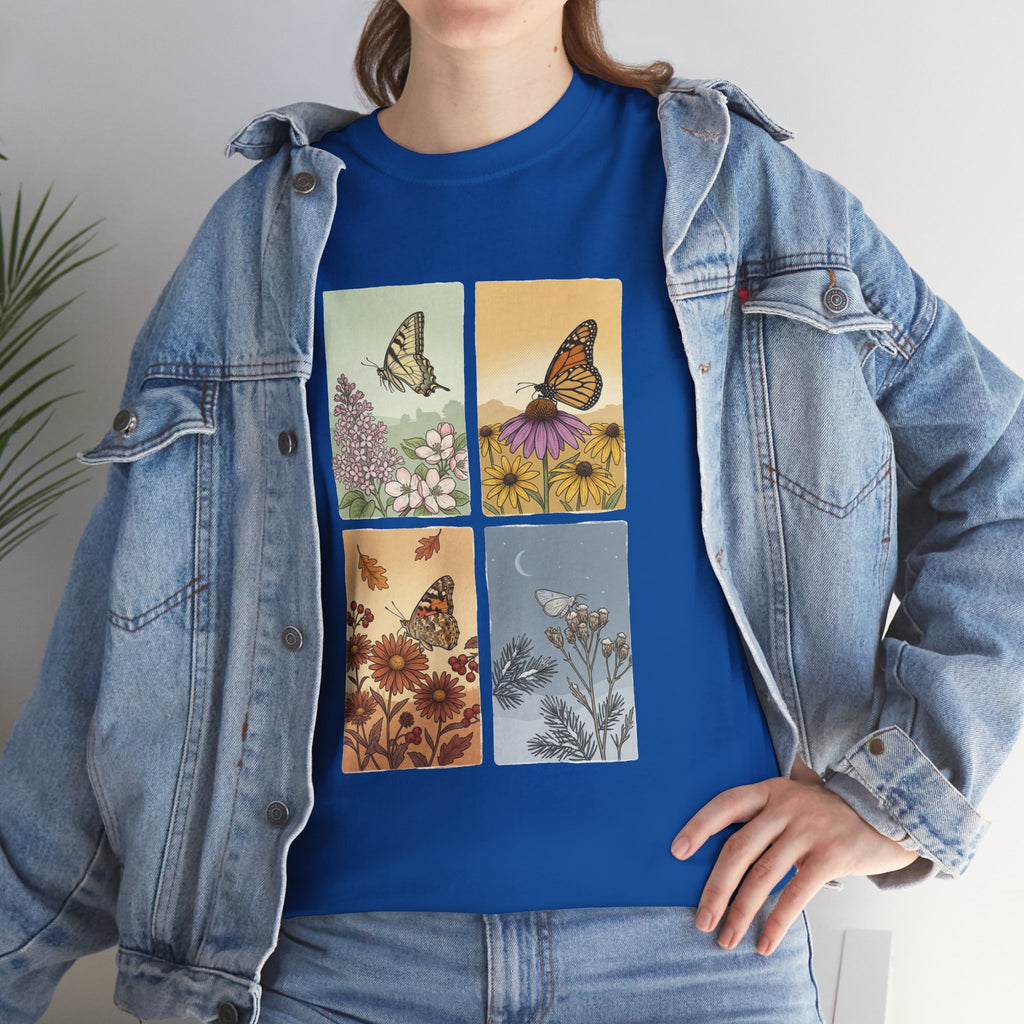 Botanical Butterfly Garden T-Shirt