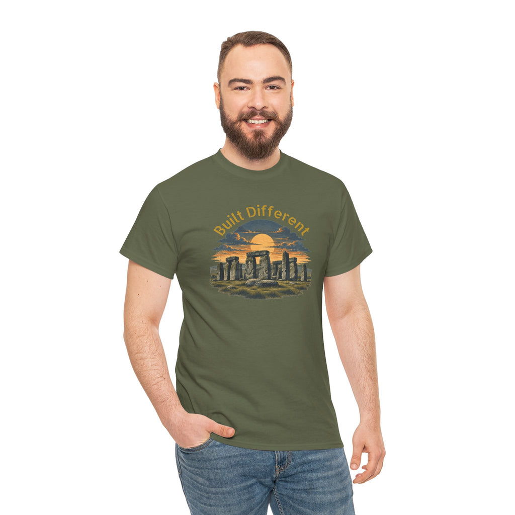 Built Different, Unisex Heavy Cotton Tee