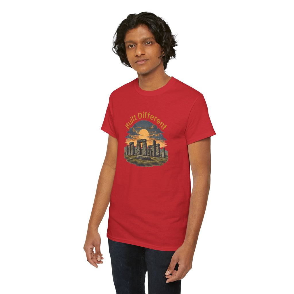 Built Different, Unisex Heavy Cotton Tee