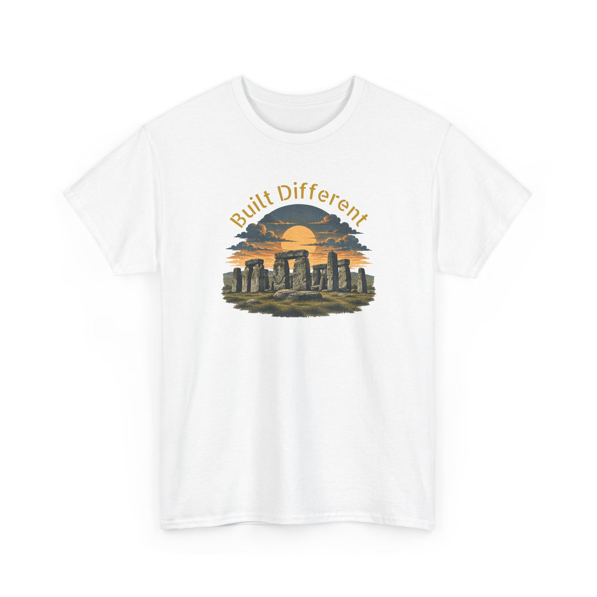 Built Different, Unisex Heavy Cotton Tee