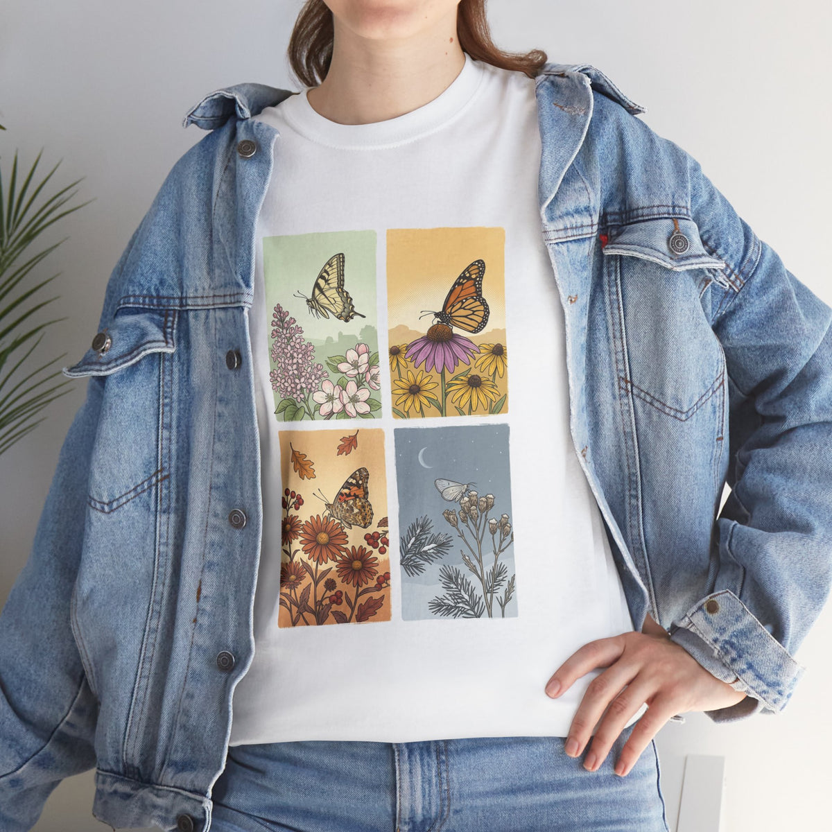 Botanical Butterfly Garden T-Shirt