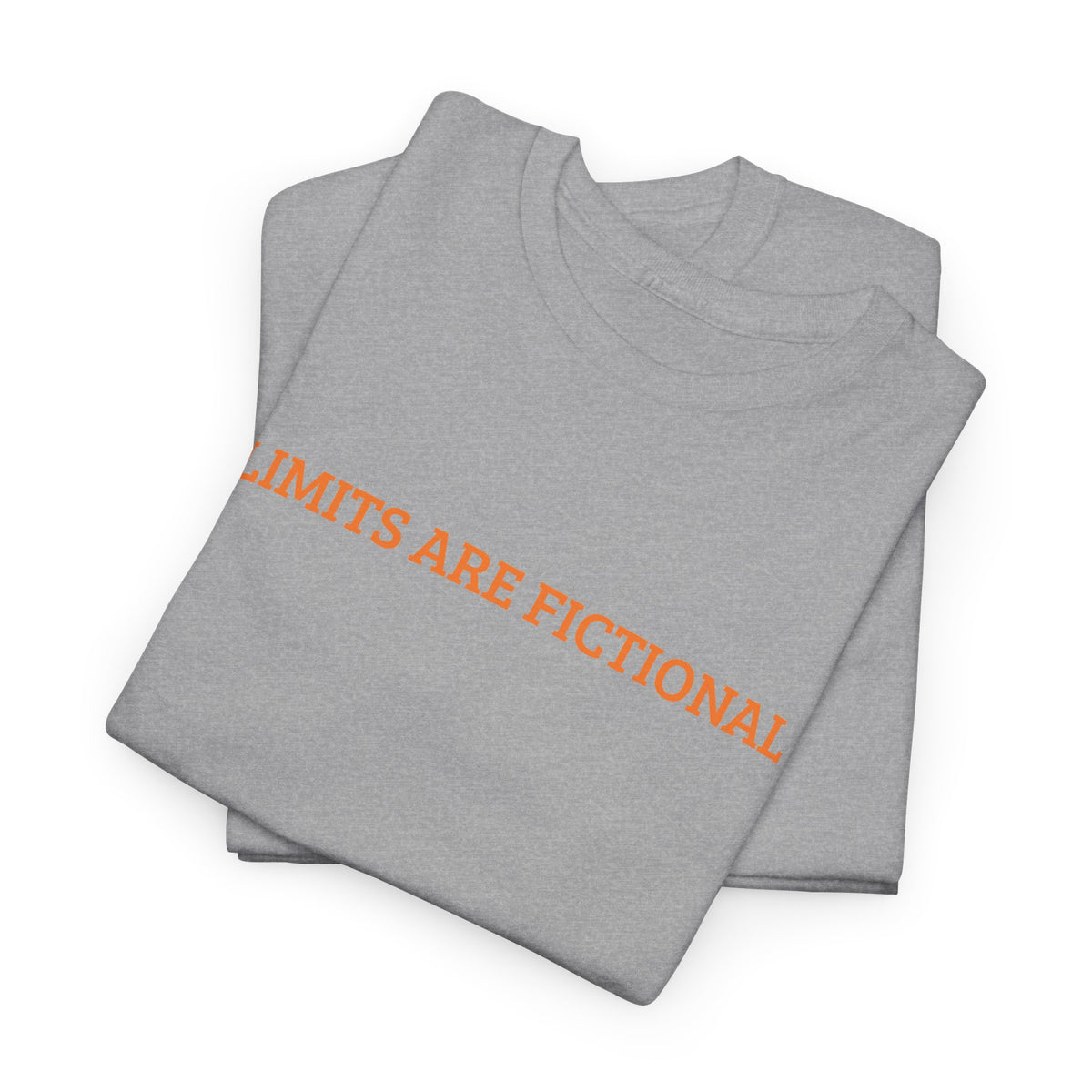 Limits Are Fictional, Motivation, Unisex Heavy Cotton Tee