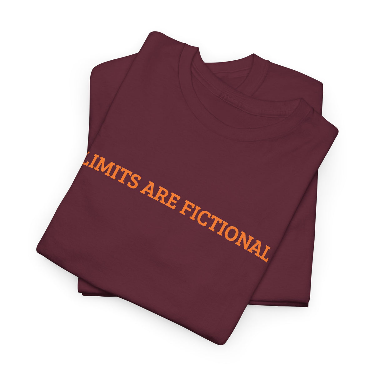 Limits Are Fictional, Motivation, Unisex Heavy Cotton Tee