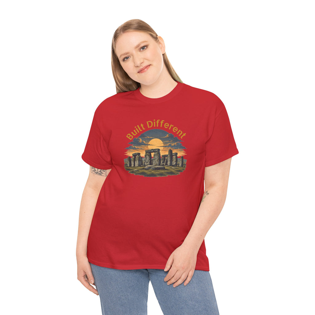 Built Different, Unisex Heavy Cotton Tee