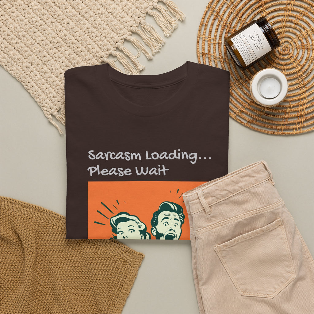 Sarcasm Loading, Funny, Heavy Cotton Tee