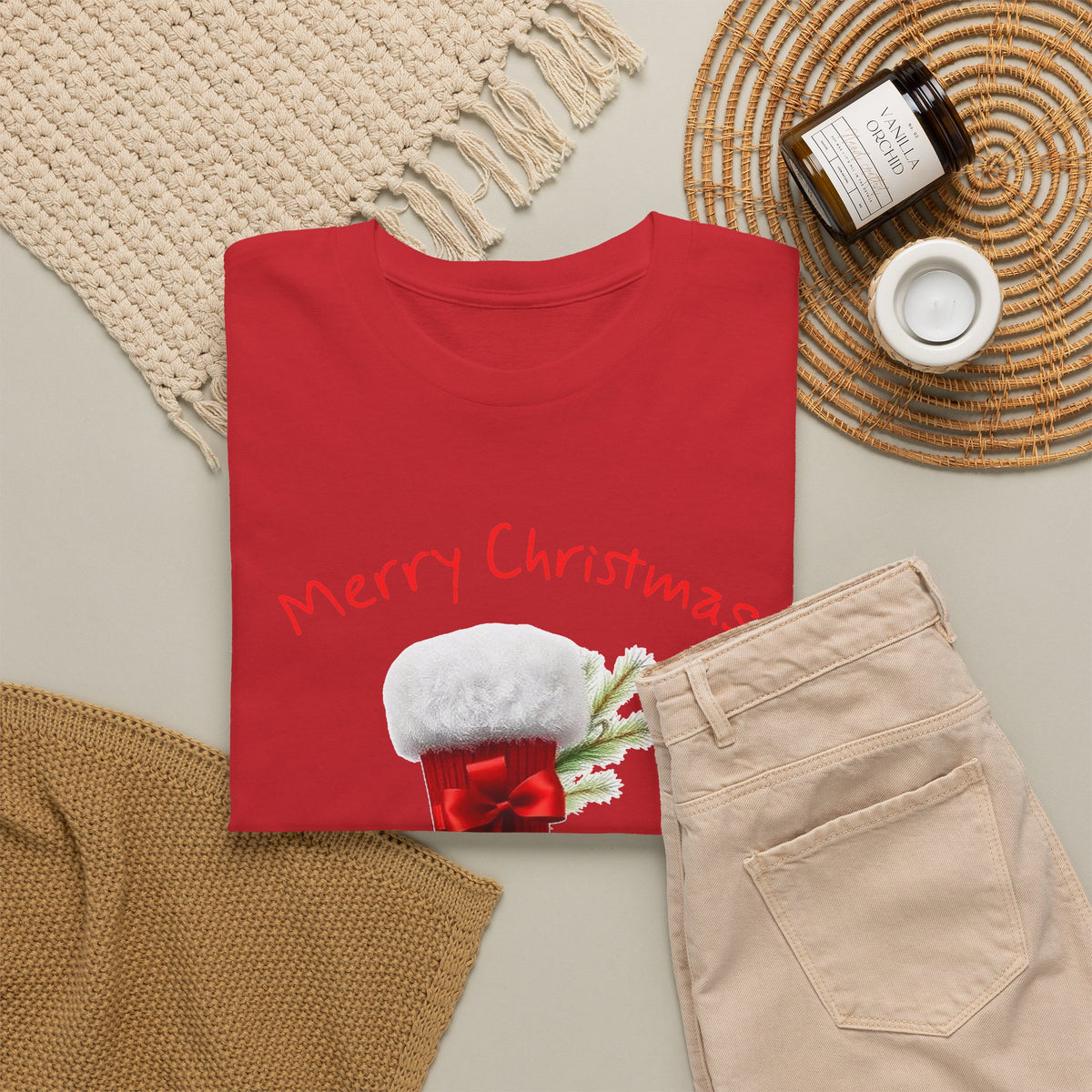 Holiday Stalking, Merry Christmas, Unisex Heavy Cotton Tee