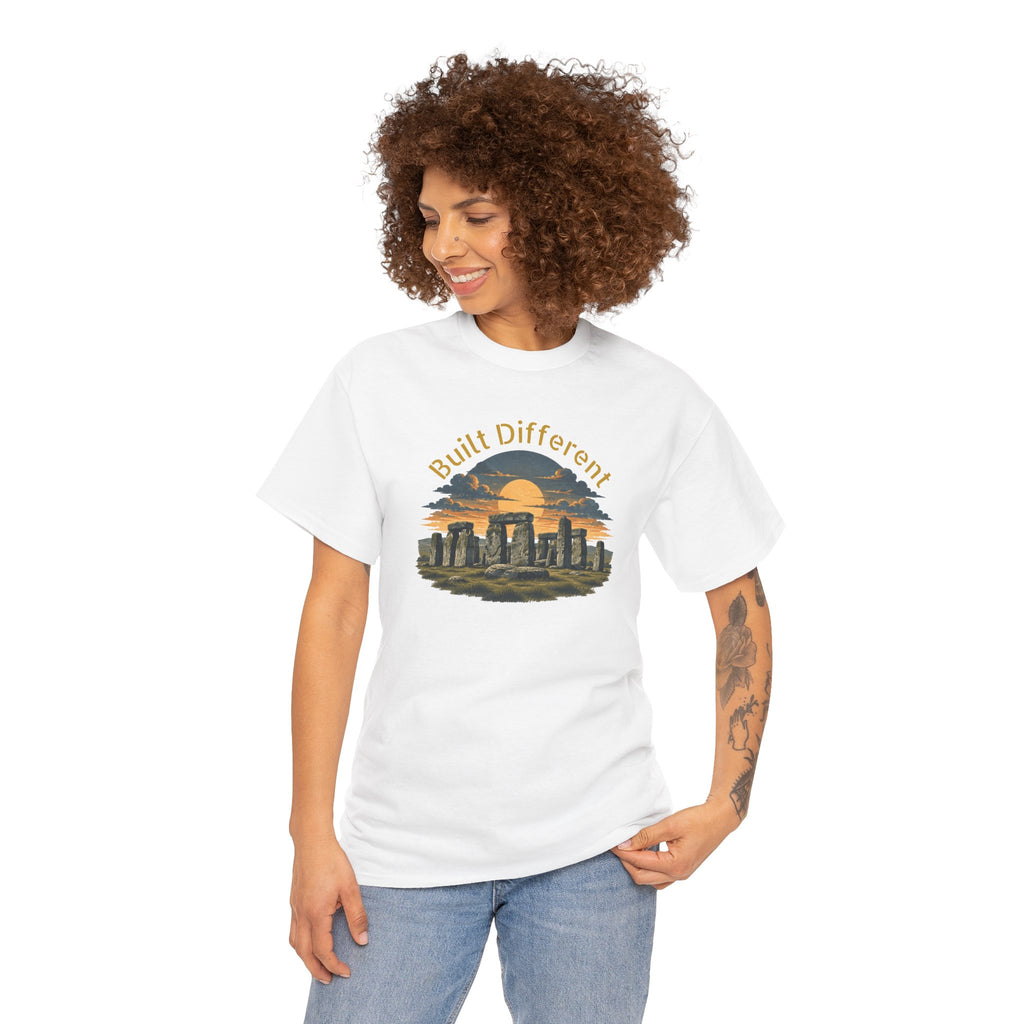 Built Different, Unisex Heavy Cotton Tee