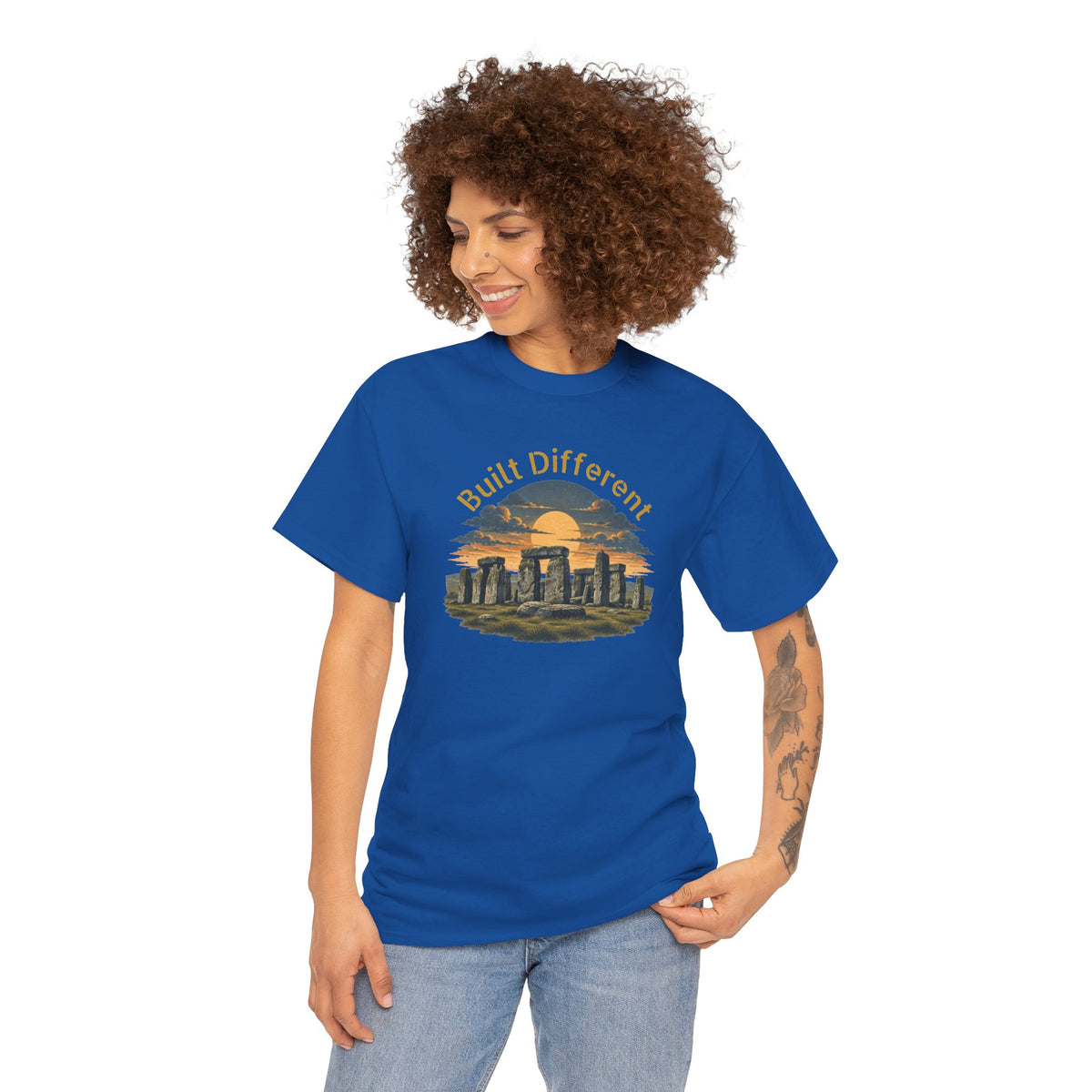 Built Different, Unisex Heavy Cotton Tee