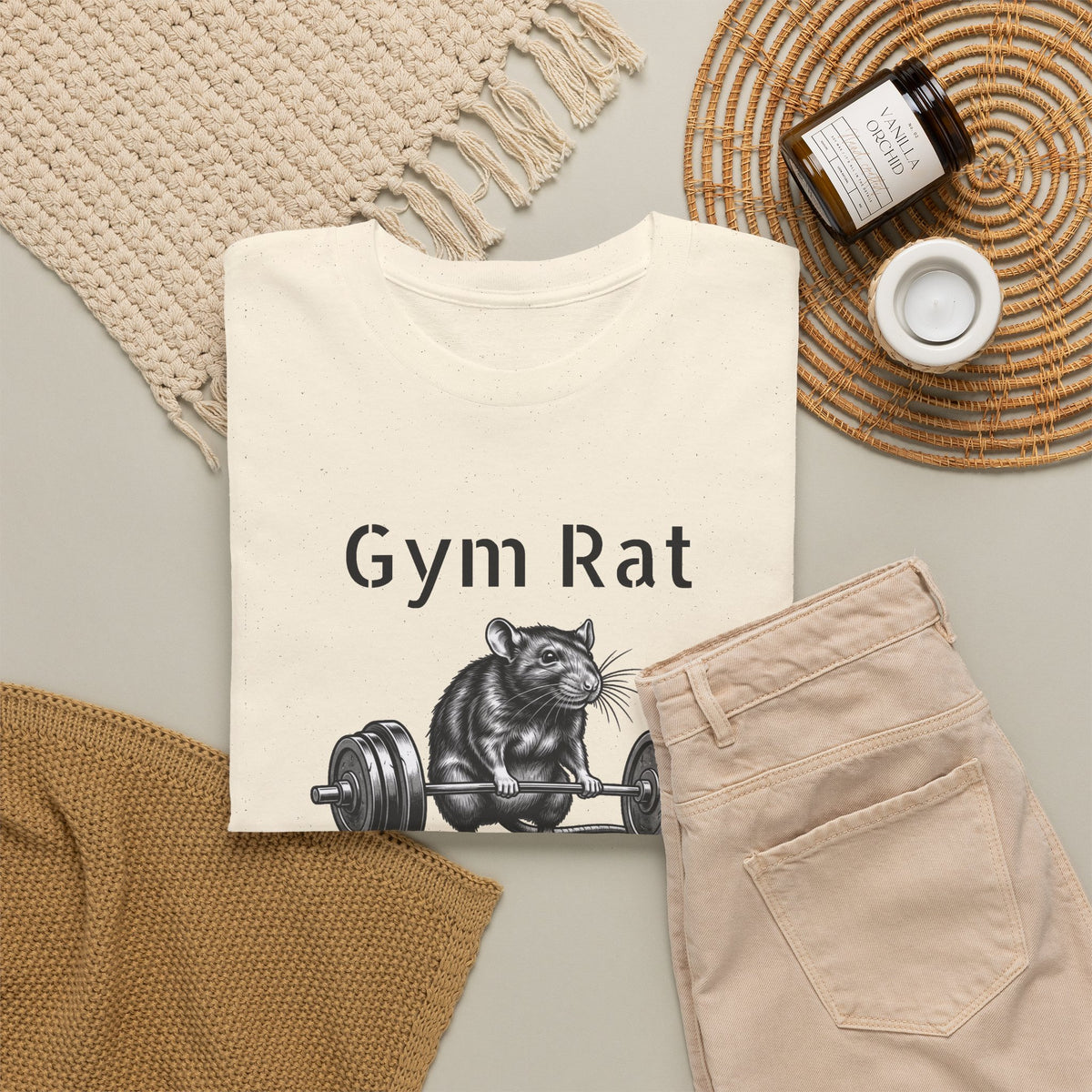 Gym Rat Graphic T-Shirt