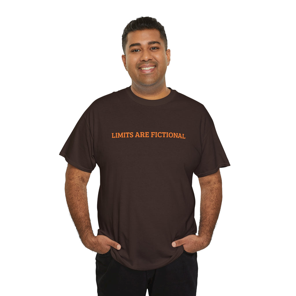 Limits Are Fictional, Motivation, Unisex Heavy Cotton Tee
