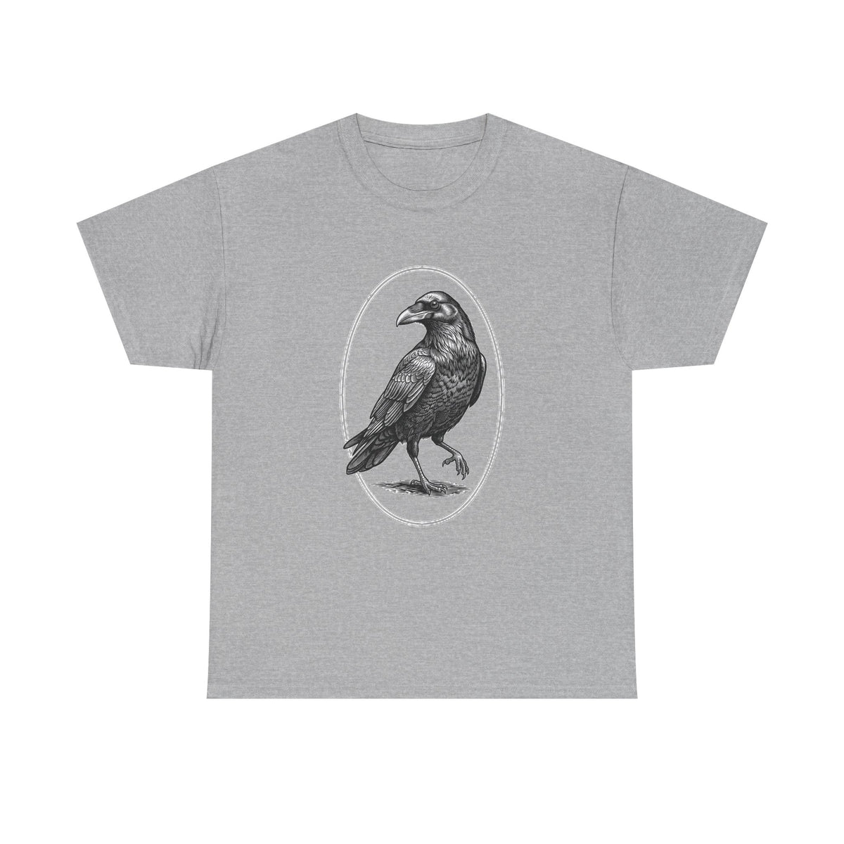 Raven Illustration T-Shirt